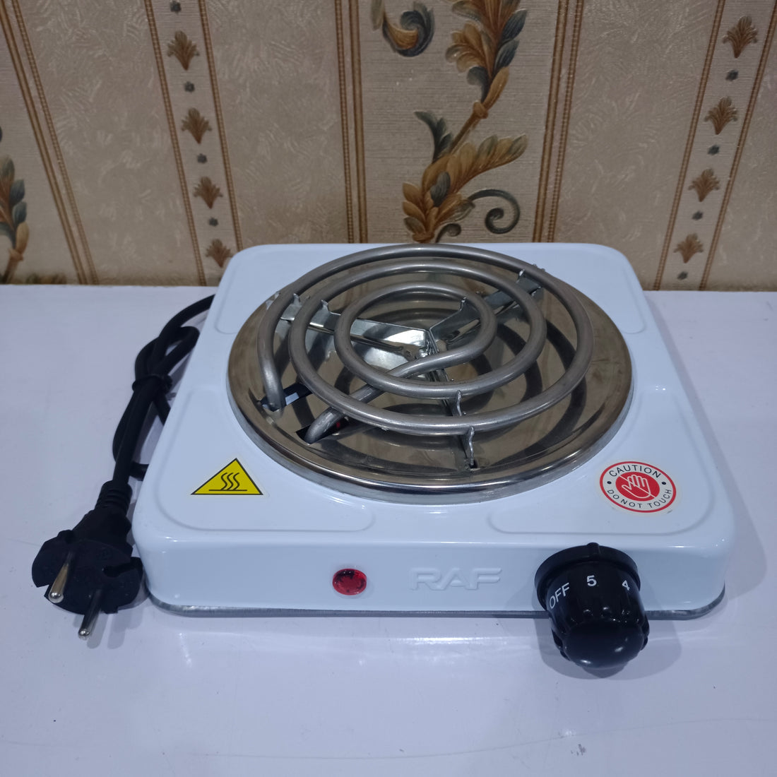 RAF Electric Stove for Kitchen for cooking | Heat up in just 2 mins | Easy to clean | 1000W | Automatict